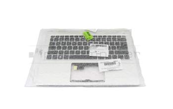 6BKF2N2014 Original Acer Tastatur inkl. Topcase DE (deutsch) schwarz/silber mit Backlight