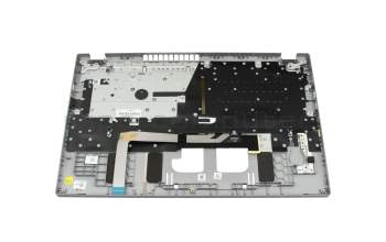 6BKHFN2014 Original Acer Tastatur inkl. Topcase DE (deutsch) grau/grau mit Backlight