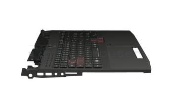 6BQ06N5017 Original Acer Tastatur inkl. Topcase DE (deutsch) schwarz/schwarz mit Backlight