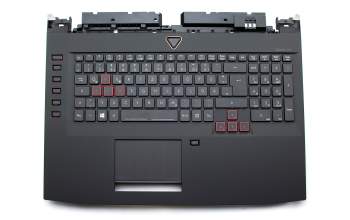 6BQ0QN5017 Original Acer Tastatur inkl. Topcase DE (deutsch) schwarz/schwarz mit Backlight