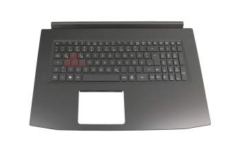 6BQ29N2011 Original Acer Tastatur inkl. Topcase DE (deutsch) schwarz/schwarz mit Backlight (GeForce 1060)