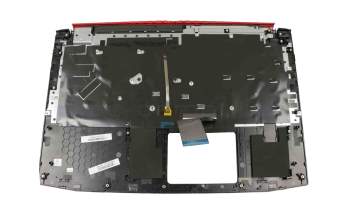 6BQ3DN2011 Original Acer Tastatur inkl. Topcase DE (deutsch) schwarz/silber mit Backlight (1060)