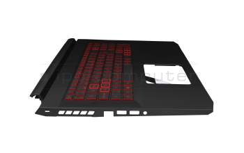 6BQ84N2047 Original Acer Tastatur inkl. Topcase CH (schweiz) schwarz/rot/schwarz mit Backlight GTX1650