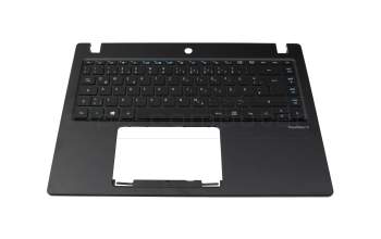 6BVJ5N4008 Original Acer Tastatur inkl. Topcase DE (deutsch) schwarz/schwarz mit Backlight