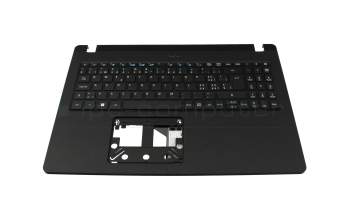 6BVPRN7026 Original Acer Tastatur inkl. Topcase CH (schweiz) schwarz/schwarz