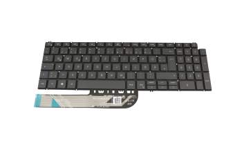 6KNG80L00U Original Dell Tastatur DE (deutsch) grau mit Backlight