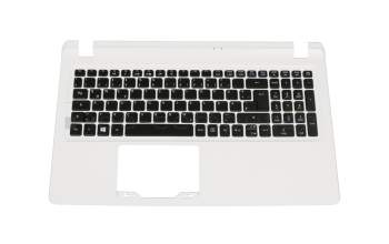 71NDM1BO053 Original Compal Tastatur inkl. Topcase DE (deutsch) schwarz/weiß