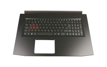 71NFIABO015 Original Compal Tastatur inkl. Topcase DE (deutsch) schwarz/schwarz mit Backlight (1050)