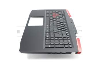 72004E50K201 Original Acer Tastatur inkl. Topcase DE (deutsch) schwarz/schwarz mit Backlight