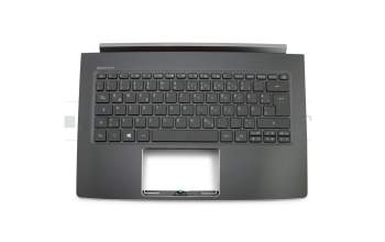 73100001KA01 Original Acer Tastatur inkl. Topcase DE (deutsch) schwarz/schwarz mit Backlight
