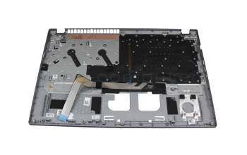 7534914000001 Original Acer Tastatur inkl. Topcase DE (deutsch) grau/grau mit Backlight