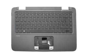 760888-041 Original HP Tastatur inkl. Topcase DE (deutsch) schwarz/schwarz