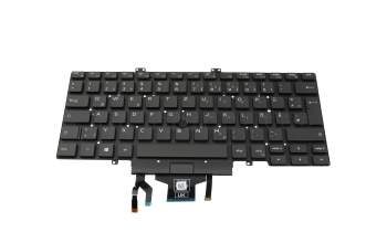 7XH1W Original Dell Tastatur DE (deutsch) schwarz mit Backlight und Mouse-Stick