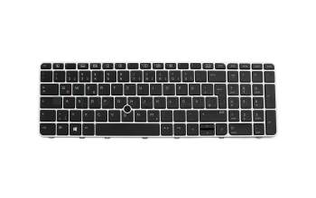 819899-041 Original HP Tastatur DE (deutsch) schwarz mit Backlight und Mouse-Stick