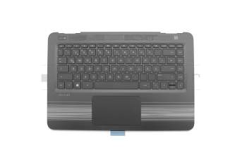 848183-041 Original HP Tastatur inkl. Topcase DE (deutsch) schwarz/schwarz