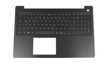 8D7T9 Original Dell Tastatur inkl. Topcase DE (deutsch) schwarz/schwarz
