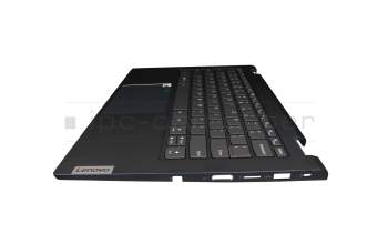 8S5CB1B3908300RH Original Lenovo Tastatur inkl. Topcase US (englisch) grau/blau mit Backlight