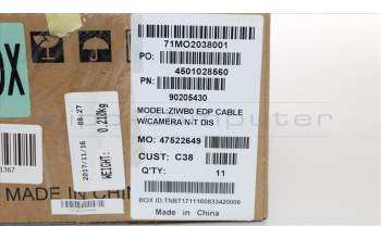 Lenovo CABLE ZIWB2LCDCableW/CameraCableDISNT für Lenovo B41-80 (80LG)