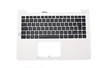 90NB0092-R31FR0 Original Asus Tastatur inkl. Topcase FR (französisch) schwarz/weiß