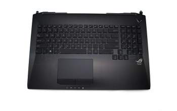 90NB00M1-R31UI0 Original Asus Tastatur inkl. Topcase US (englisch) schwarz/schwarz mit Backlight