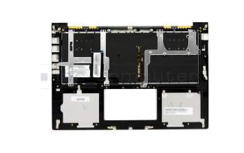 90NB0511-R31GE0 Original Asus Tastatur inkl. Topcase DE (deutsch) schwarz/silber mit Backlight