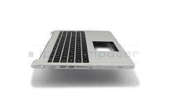 90NB0592-R31US0 Original Asus Tastatur inkl. Topcase US (englisch) schwarz/silber