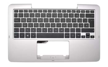 90NB06I4-R31GE0 Original Asus Tastatur inkl. Topcase DE (deutsch) schwarz/silber