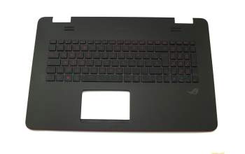90NB0756-R31GE0 Original Asus Tastatur inkl. Topcase DE (deutsch) schwarz/schwarz mit Backlight