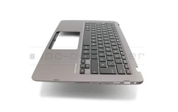 90NB0C02-R30GE0 Original Asus Tastatur inkl. Topcase DE (deutsch) schwarz/grau mit Backlight