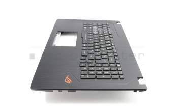 90NB0DM1-R32FR0 Original Asus Tastatur inkl. Topcase FR (französisch) schwarz/schwarz mit Backlight RGB