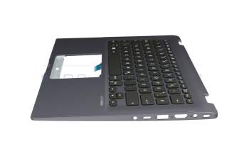 90NB0J71-R31GE1 Original Asus Tastatur inkl. Topcase DE (deutsch) schwarz/blau mit Backlight