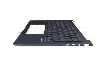 90NB11R1-R31GE0 Original Asus Tastatur inkl. Topcase DE (deutsch) blau/blau mit Backlight