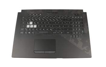 90NR00M1-R31GE1 Original Asus Tastatur inkl. Topcase DE (deutsch) schwarz/schwarz mit Backlight