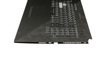 90NR00N1-R30100 Original Asus Tastatur inkl. Topcase DE (deutsch) schwarz/schwarz mit Backlight