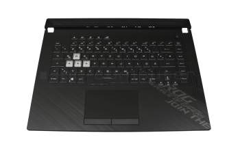 90NR0341-R34GE0 Original Asus Tastatur inkl. Topcase DE (deutsch) schwarz/schwarz mit Backlight