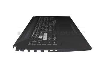 90NR03K1-R32GE0 Original Asus Tastatur inkl. Topcase DE (deutsch) schwarz/schwarz mit Backlight