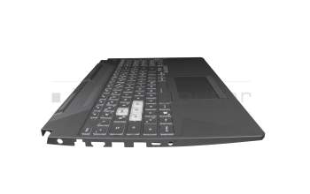 90NR0636-R31GE1 Original Asus Tastatur inkl. Topcase DE (deutsch) schwarz/transparent/schwarz mit Backlight
