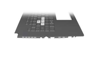 90NR0971-R31UK1 Original Asus Tastatur inkl. Topcase UK (englisch) schwarz/transparent/schwarz mit Backlight