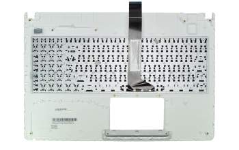 90R-NMO2K1L80U Original Asus Tastatur inkl. Topcase SF (schweiz-französisch) schwarz/weiß