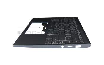 957-14C412E-C06 Original MSI Tastatur inkl. Topcase DE (deutsch) grau/grau mit Backlight
