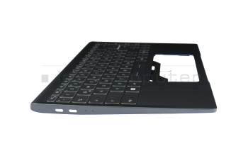 957-14C412E-C06 Original MSI Tastatur inkl. Topcase DE (deutsch) grau/grau mit Backlight