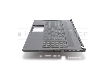 95716H81EC50 Original MSI Tastatur inkl. Topcase DE (deutsch) schwarz/schwarz mit Backlight
