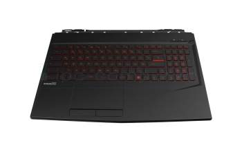 95716P61EC25 Original MSI Tastatur inkl. Topcase DE (deutsch) schwarz/schwarz mit Backlight