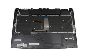 95717E74EC02 Original MSI Tastatur inkl. Topcase DE (deutsch) schwarz/schwarz mit Backlight Red Backlight
