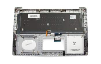 9Z.N8SBQ.S0G Original Darfon Tastatur inkl. Topcase DE (deutsch) silber/silber mit Backlight (für Modelle mit HDD)