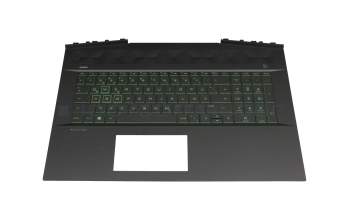 9ZNEZBCX0G Original HP Tastatur inkl. Topcase DE (deutsch) schwarz/schwarz mit Backlight