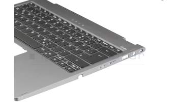 ACM20K26E0 Original Acer Tastatur inkl. Topcase DE (deutsch) schwarz/grau mit Backlight