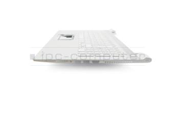 AEBLYG00220 Original Quanta Tastatur inkl. Topcase DE (deutsch) weiß/weiß