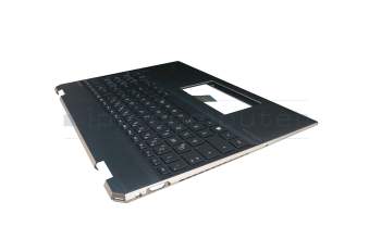 AEX38G00020 Original HP Tastatur inkl. Topcase DE (deutsch) schwarz/blau mit Backlight