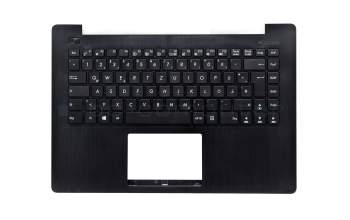 AEXK1G00010 Original Quanta Tastatur inkl. Topcase DE (deutsch) schwarz/schwarz